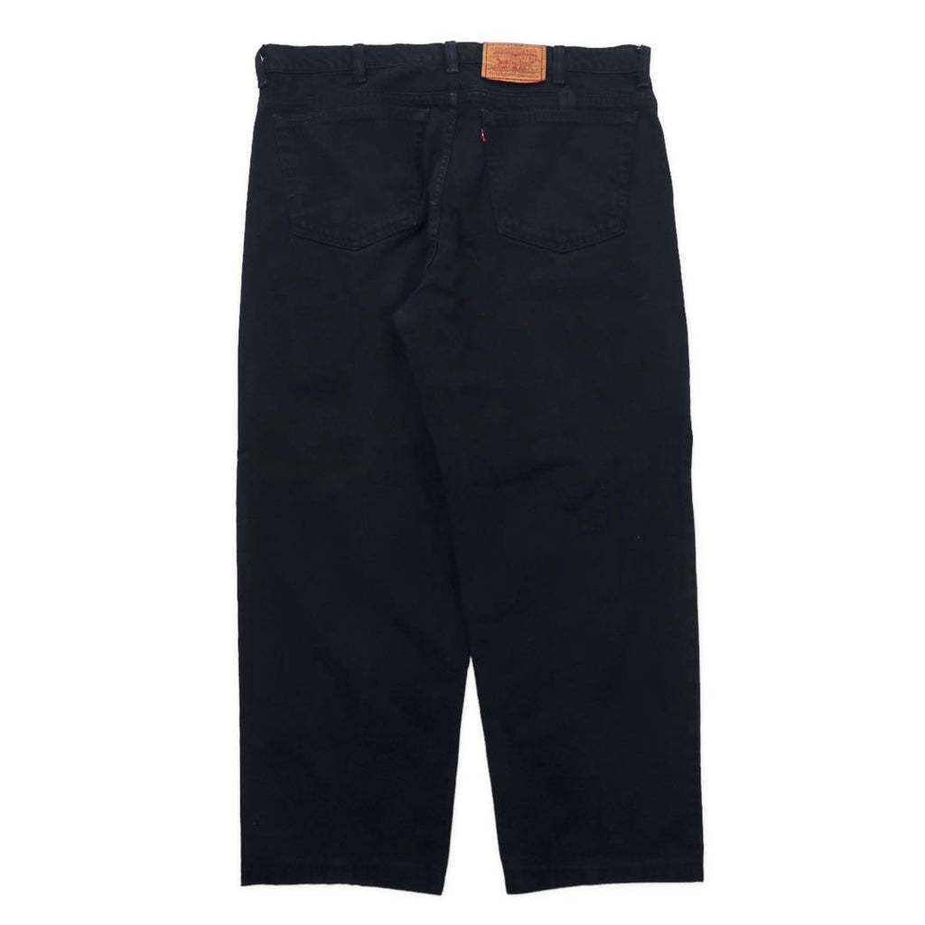 Levi's カナダ製 90年代 550 RELAXED FIT ブラック デニムパンツ 40 ビッグサイズ 550-0260