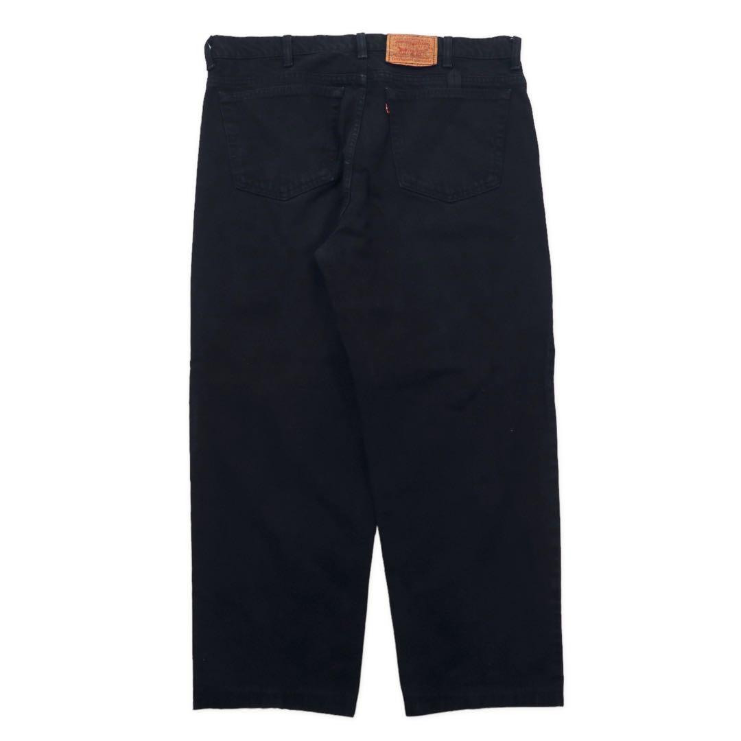 Levi's カナダ製 90年代 550 RELAXED FIT ブラック デニムパンツ 40 ビッグサイズ 550-0260