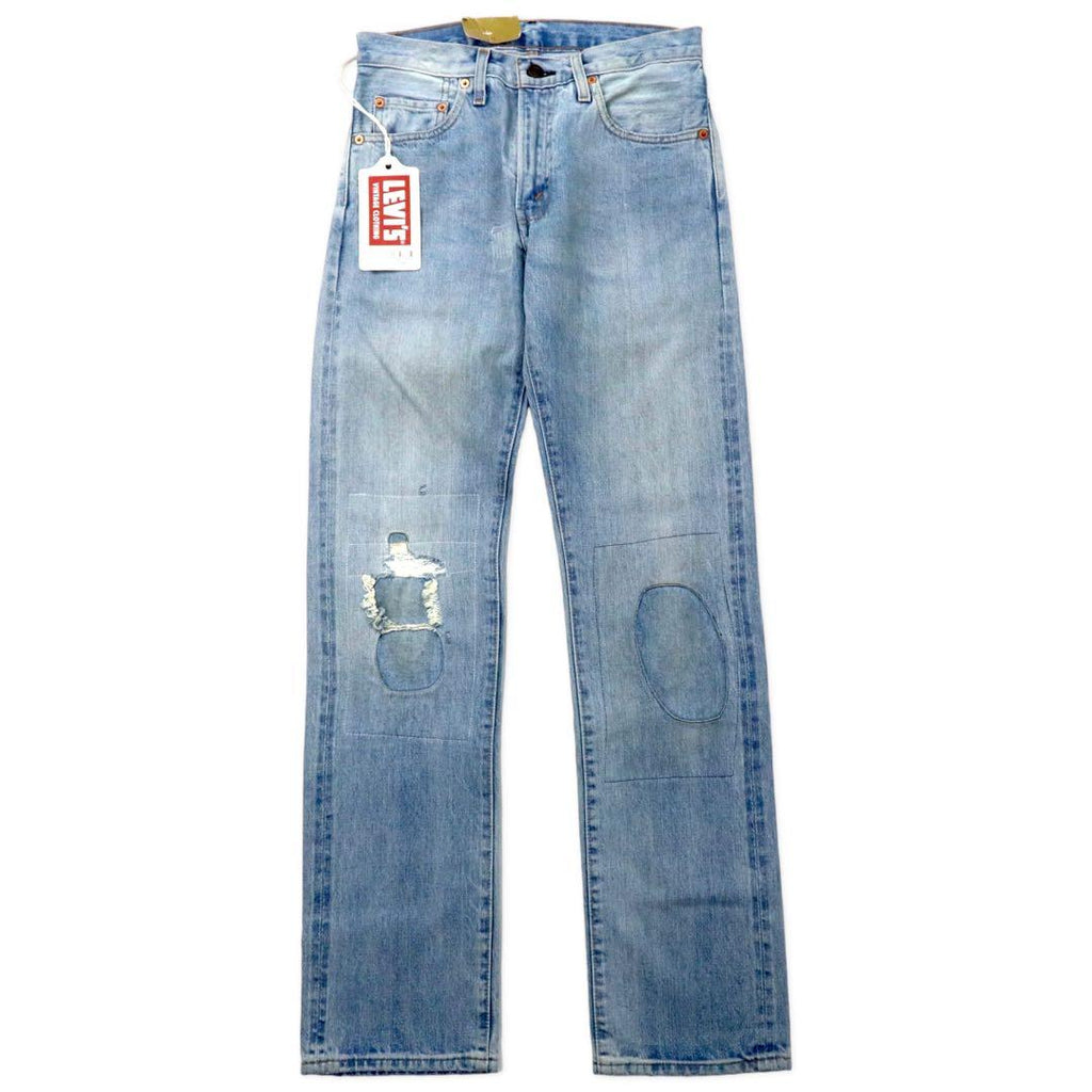LVC (LEVI'S VINTAGE CLOTHING) 1967 Reissue 505 Jeans 28 Blue Big E Repaired Selvedge TRESTLES Made in Turkey Unused