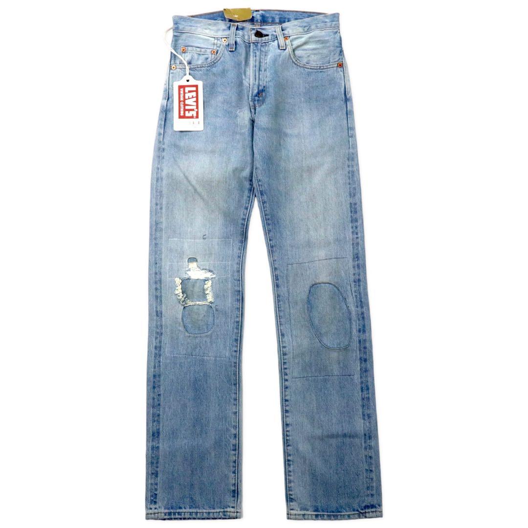 LVC (LEVI'S VINTAGE CLOTHING) 1967 Reissue 505 Jeans 28 Blue Big E Repaired Selvedge TRESTLES Made in Turkey Unused