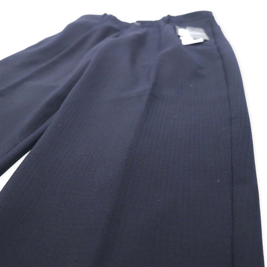EMPORIO ARMANI Pantaloni eleganti 50 blu navy quadri poliestere stretch 11P11S 11846 Prodotto in Bulgaria Articolo nuovo
