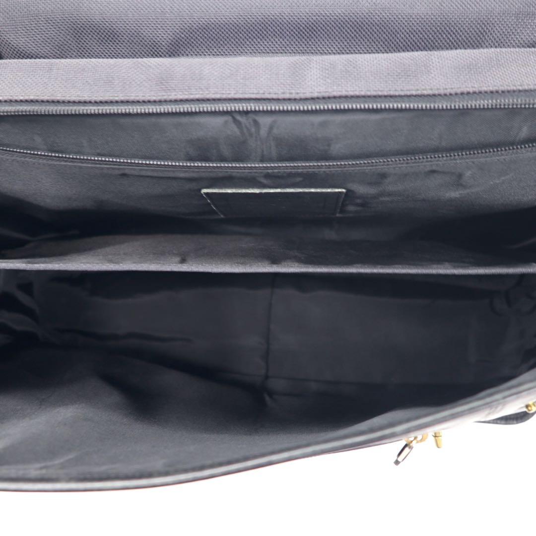 COACH オールドコーチ 2WAY ビジネスバッグ ショルダーバッグ ブラック レザー グラブタン カウハイド ダブルターンロック 0546
