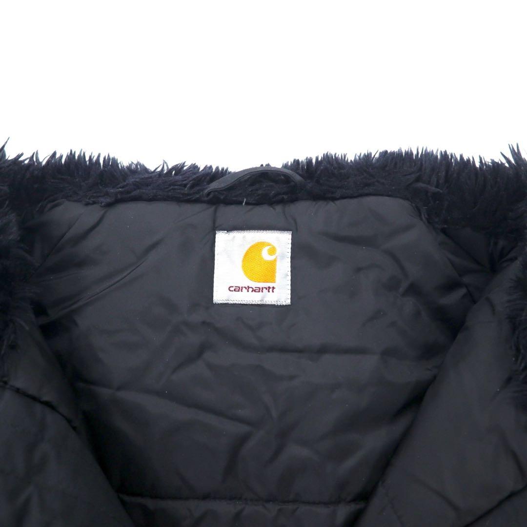 Carhartt Giacca N-3B imbottita in piuma, taglia L, colore nero, nylon, imbottitura, pelliccia rimovibile, coulisse, ANCHORAGE PARKA