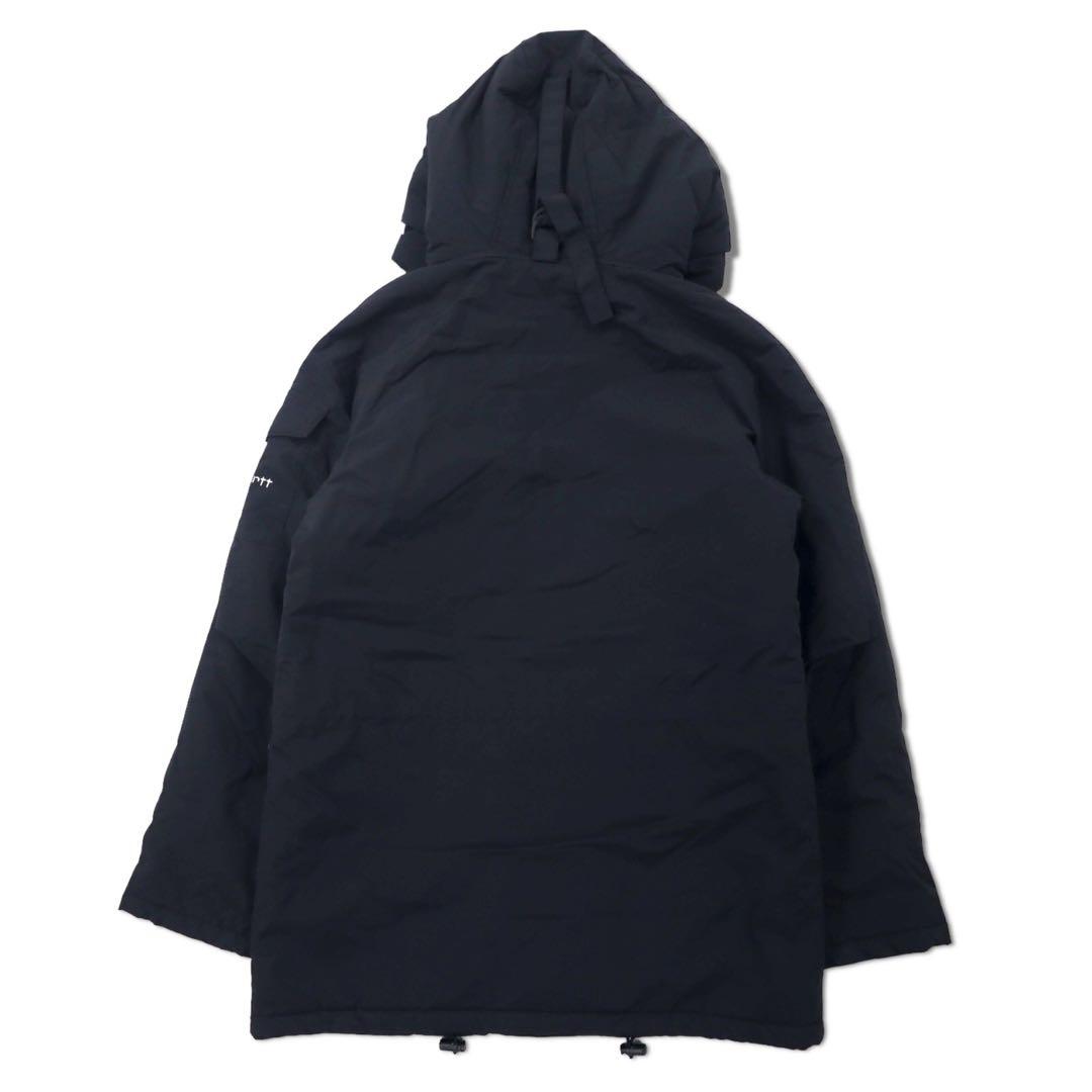 Carhartt Giacca N-3B imbottita in piuma, taglia L, colore nero, nylon, imbottitura, pelliccia rimovibile, coulisse, ANCHORAGE PARKA
