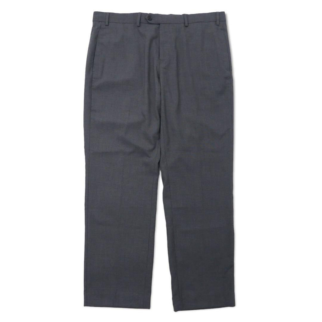 LAUREN RALPH LAUREN Pantaloni classici 36W grigio poliestere elasticizzato ULTRA FLEX antipiega Nuovo con etichette