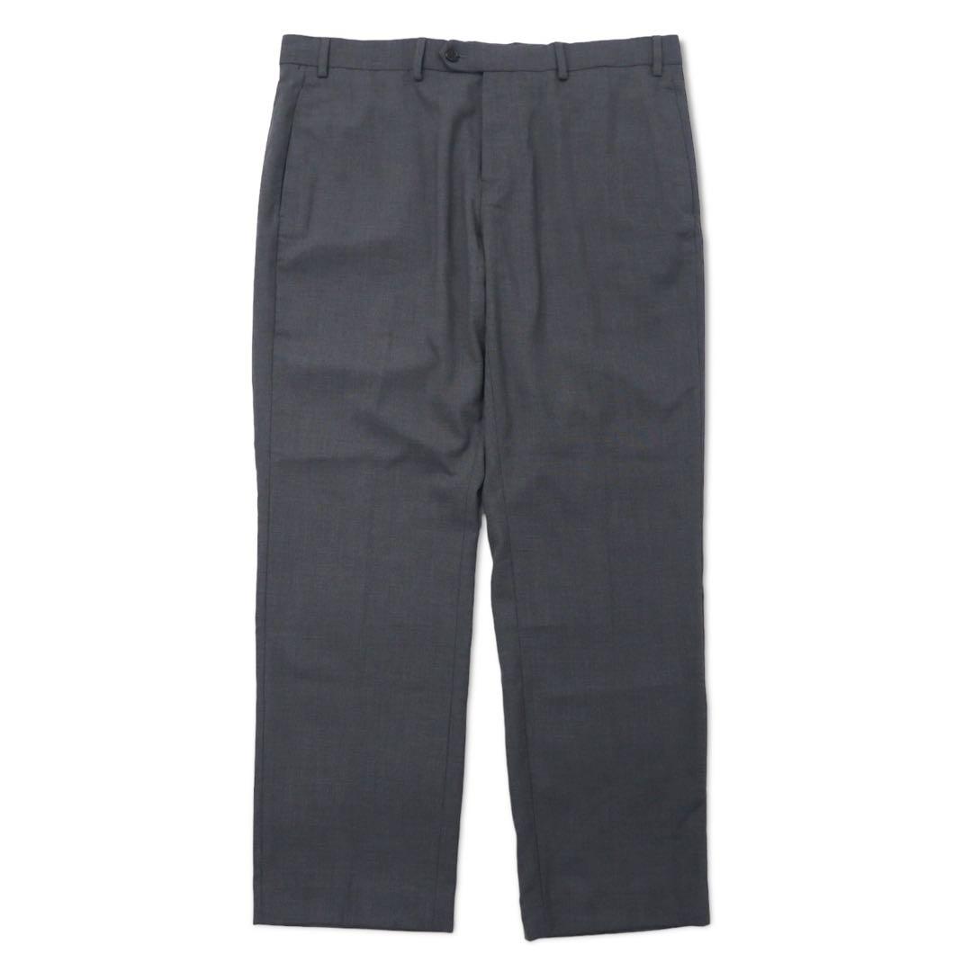 LAUREN RALPH LAUREN Pantaloni classici 36W grigio poliestere elasticizzato ULTRA FLEX antipiega Nuovo con etichette
