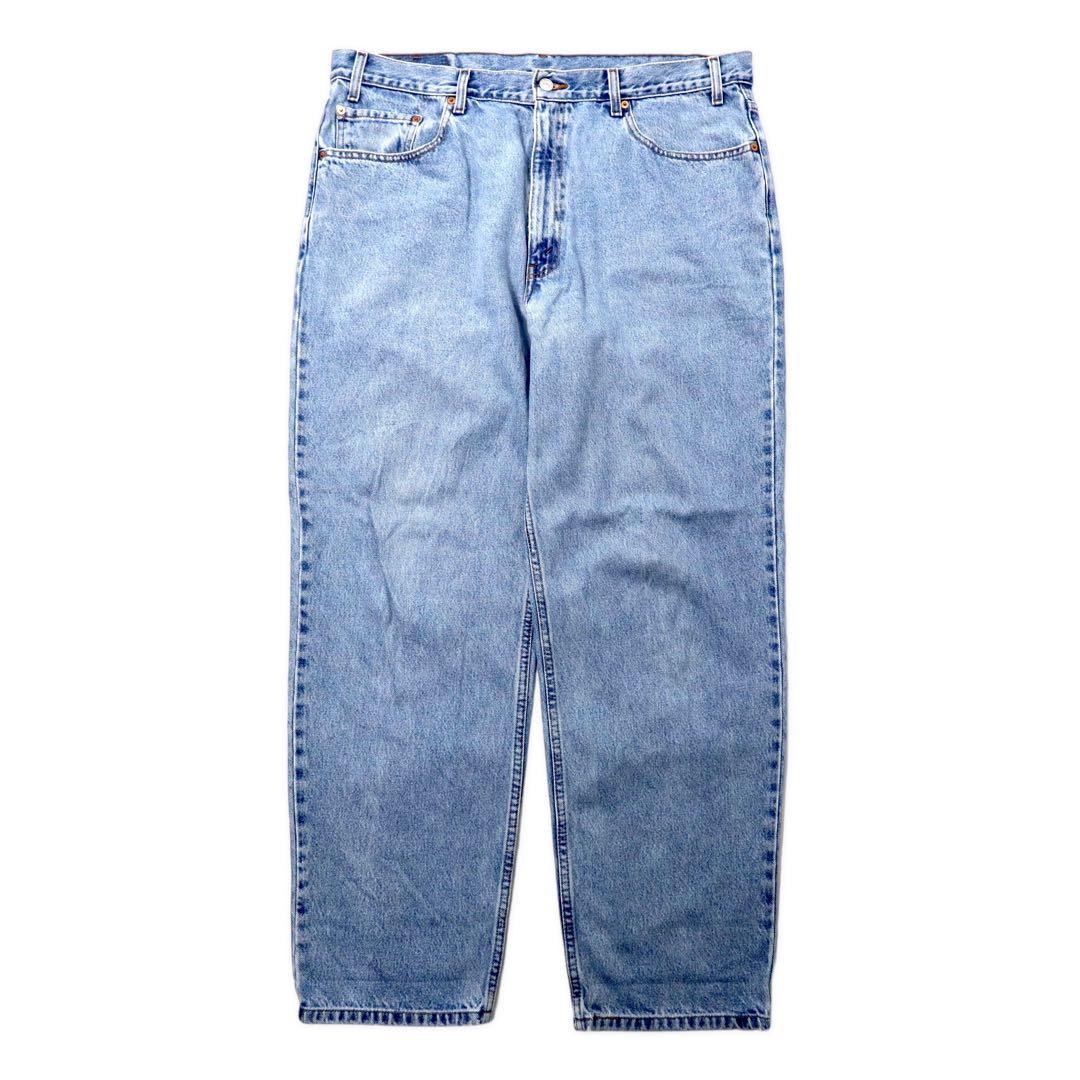 Levi's anni '90 550 Relaxed Fit Jeans Affusolati 40 Blu 550-4891 Relaxed Tapered Leg Jeans