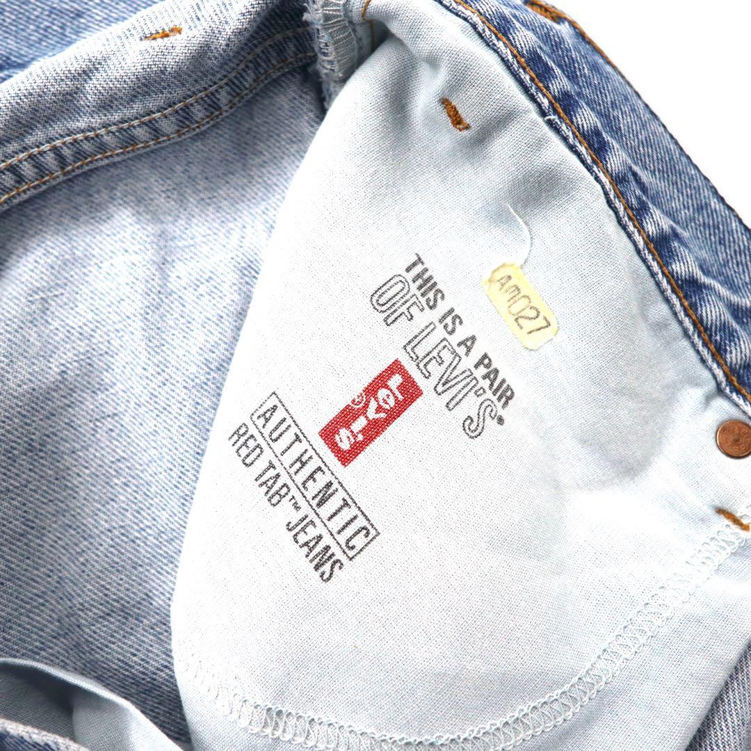 Levi's anni '90 550 Relaxed Fit Jeans Affusolati 40 Blu 550-4891 Relaxed Tapered Leg Jeans
