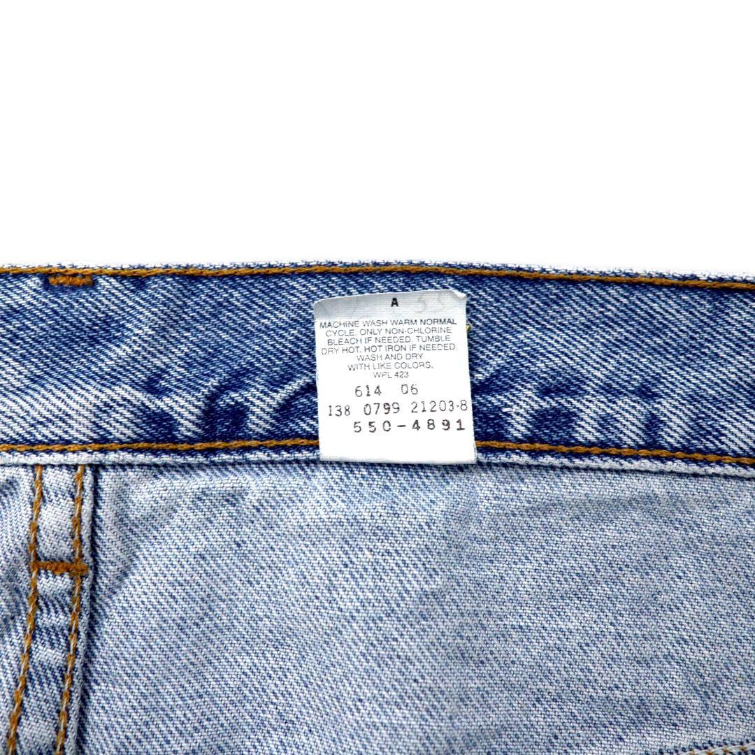 Levi's anni '90 550 Relaxed Fit Jeans Affusolati 40 Blu 550-4891 Relaxed Tapered Leg Jeans