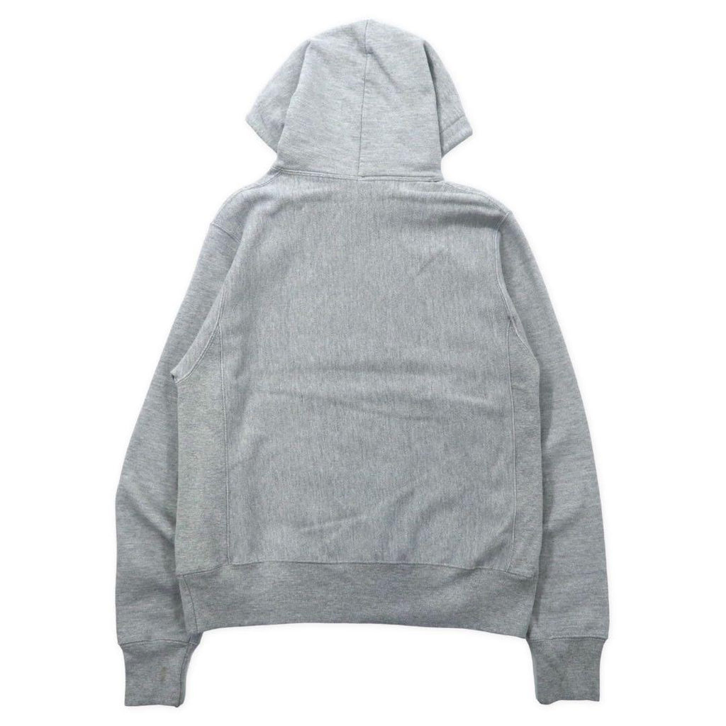 Champion felpa con cappuccio oversize Reverse Weave, taglia S, grigia, in cotone garzato, standard USA, etichetta monopannello, REVERSE WEAVE, made in Honduras