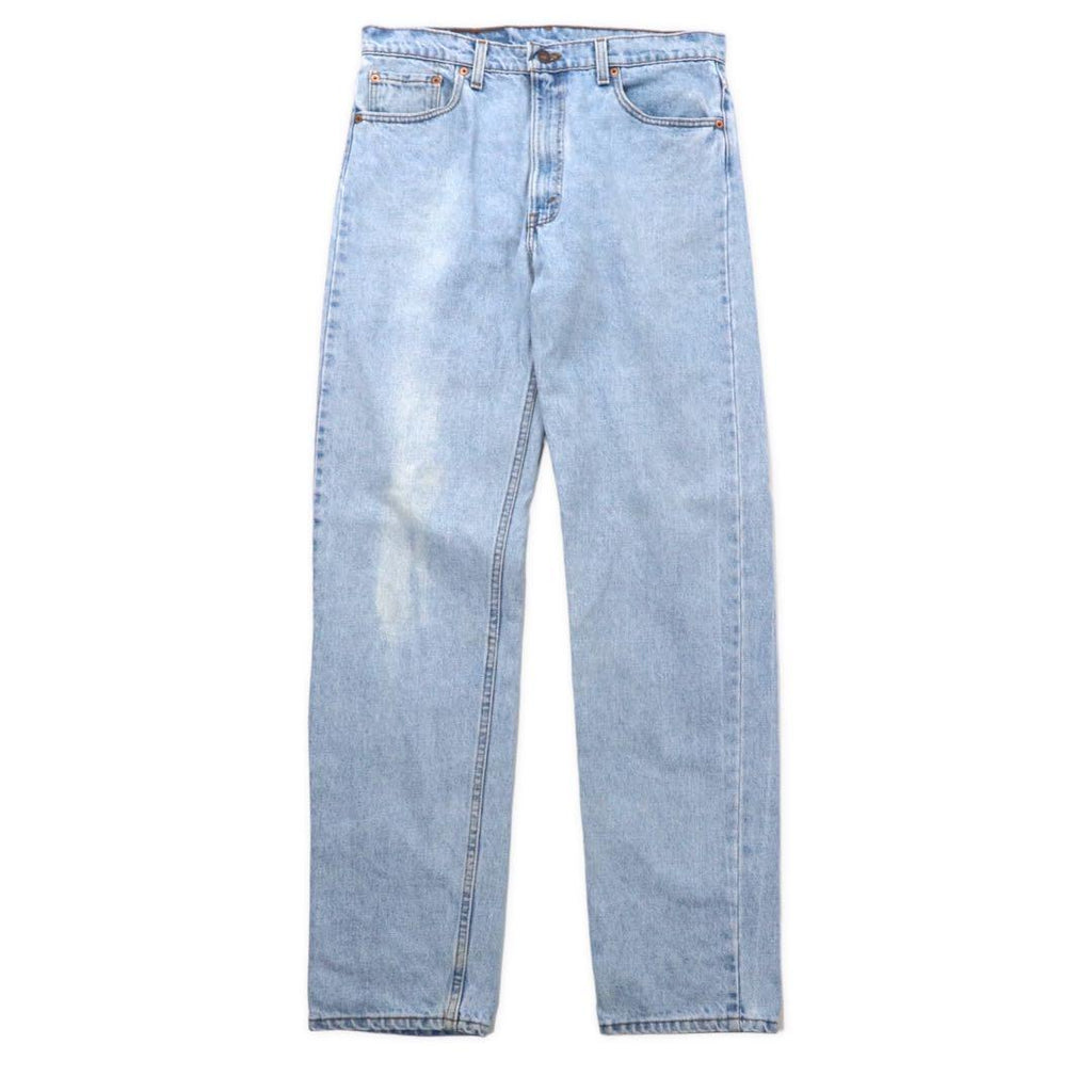 Levi's USA 90s 505 Jeans Tapered 36 Blu Ice Wash 505-4834 REGULAR FIT STRAIGHT LEG