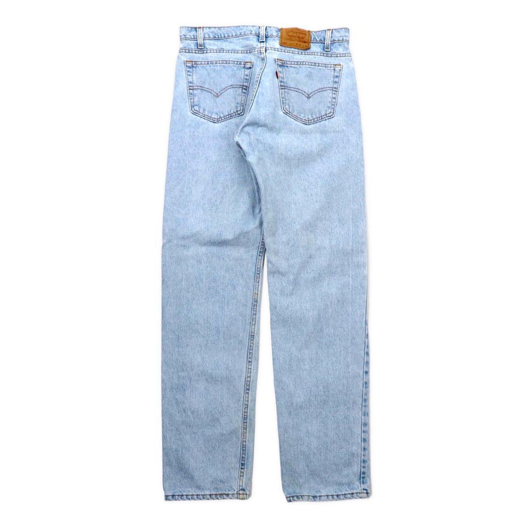 Levi's USA 90s 505 Jeans Tapered 36 Blu Ice Wash 505-4834 REGULAR FIT STRAIGHT LEG