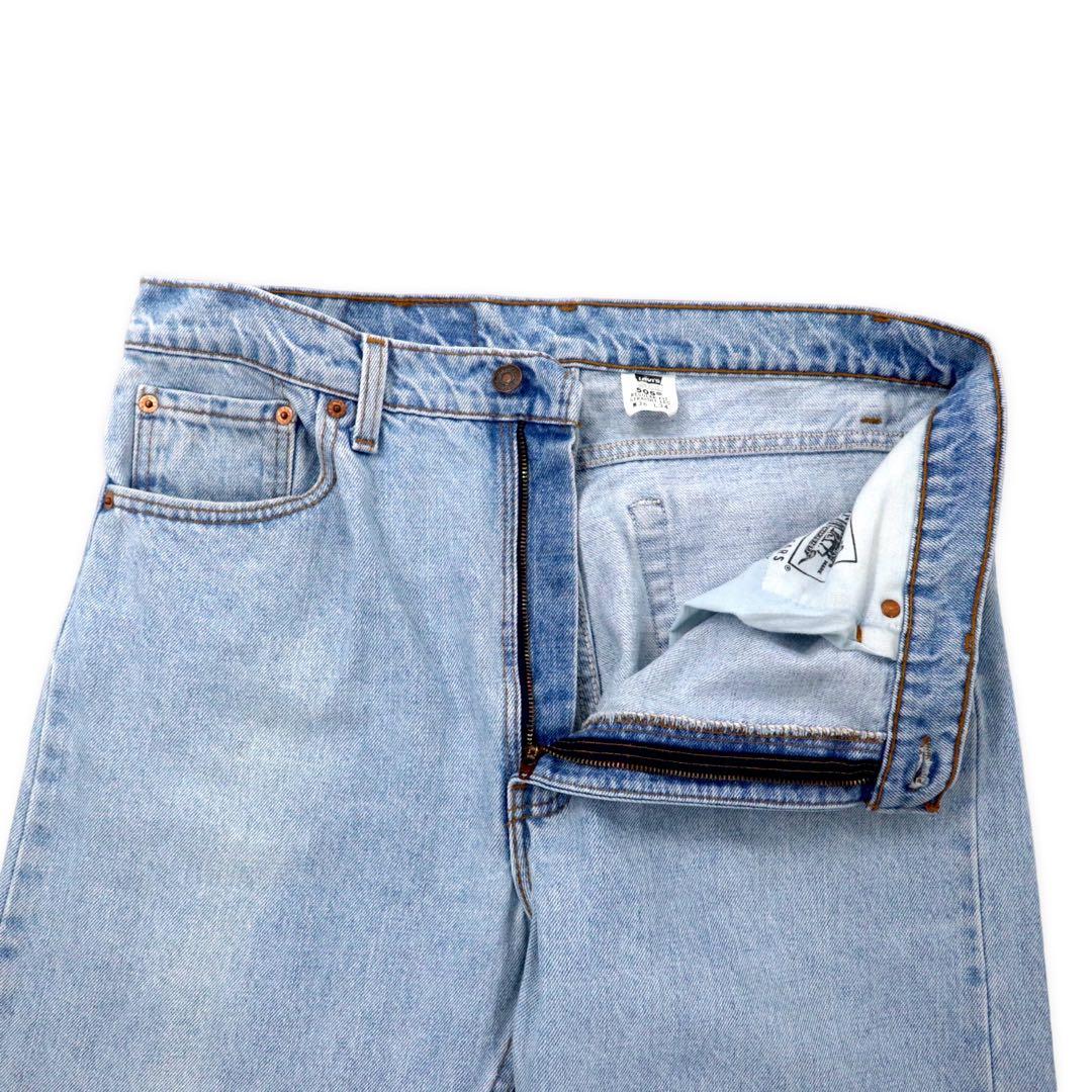 Levi's USA 90s 505 Jeans Tapered 36 Blu Ice Wash 505-4834 REGULAR FIT STRAIGHT LEG