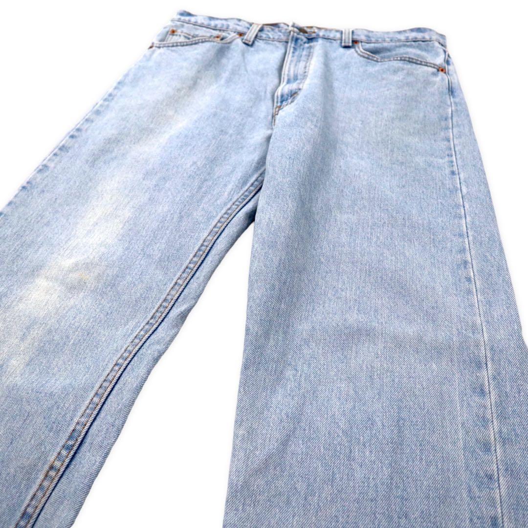 Levi's USA 90s 505 Jeans Tapered 36 Blu Ice Wash 505-4834 REGULAR FIT STRAIGHT LEG