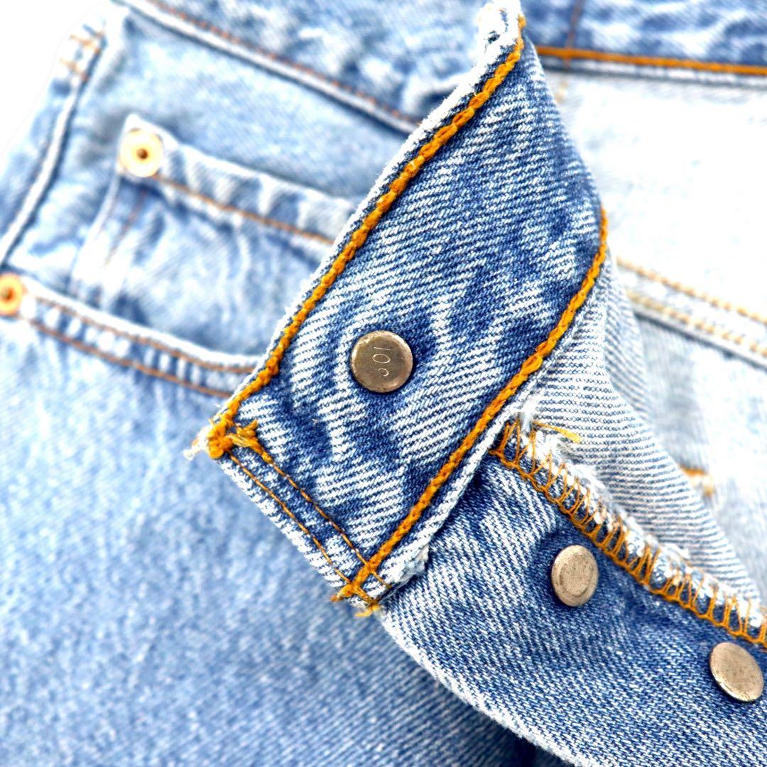 USA製 90年代 Levi's 501 デニムパンツ 31 ブルー アイスウォッシュ 501 6115