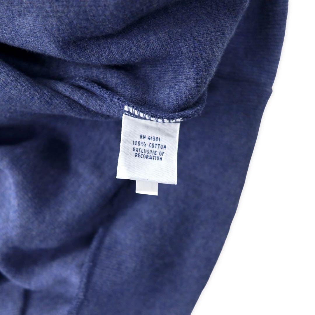 Polo Ralph Lauren Maglione in maglia collo a scialle XXL navy cotone toppe gomiti in pelle ricamo small pony taglia grande