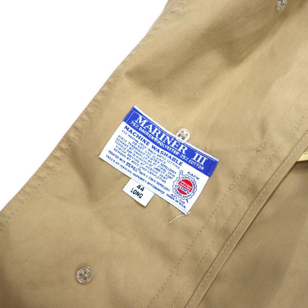Misty Harbor USA製 90年代 トレンチコート 44 LONG ベージュ ポリエステル コットン