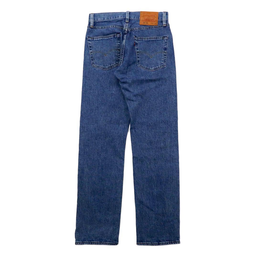 Levi's 501(R) '93 Jeans Regular Straight BASIL FLAT 28 170/72A Blu Elasticizzato Big E 79830-0009