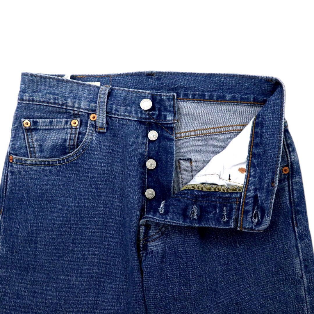 Levi's 501(R) '93 Jeans Regular Straight BASIL FLAT 28 170/72A Blu Elasticizzato Big E 79830-0009