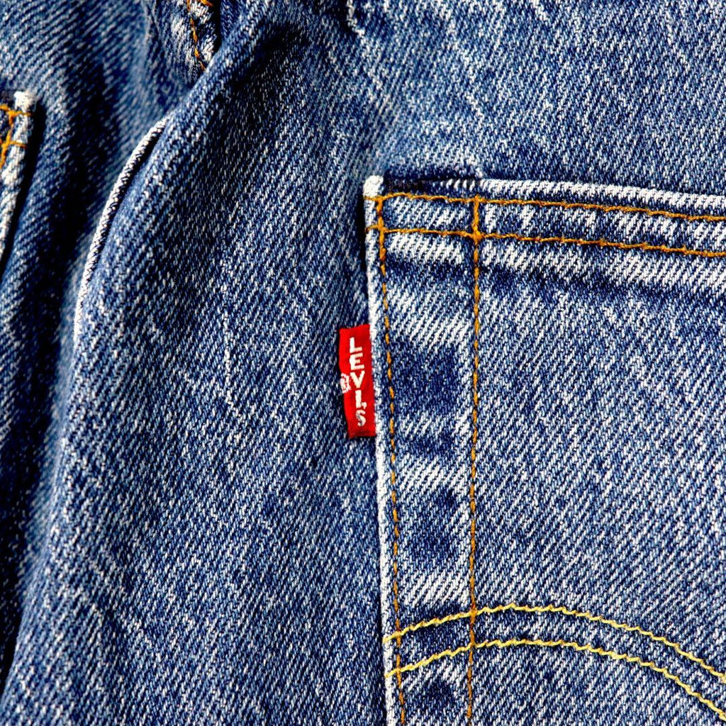 Levi's 501(R) '93 Jeans Regular Straight BASIL FLAT 28 170/72A Blu Elasticizzato Big E 79830-0009