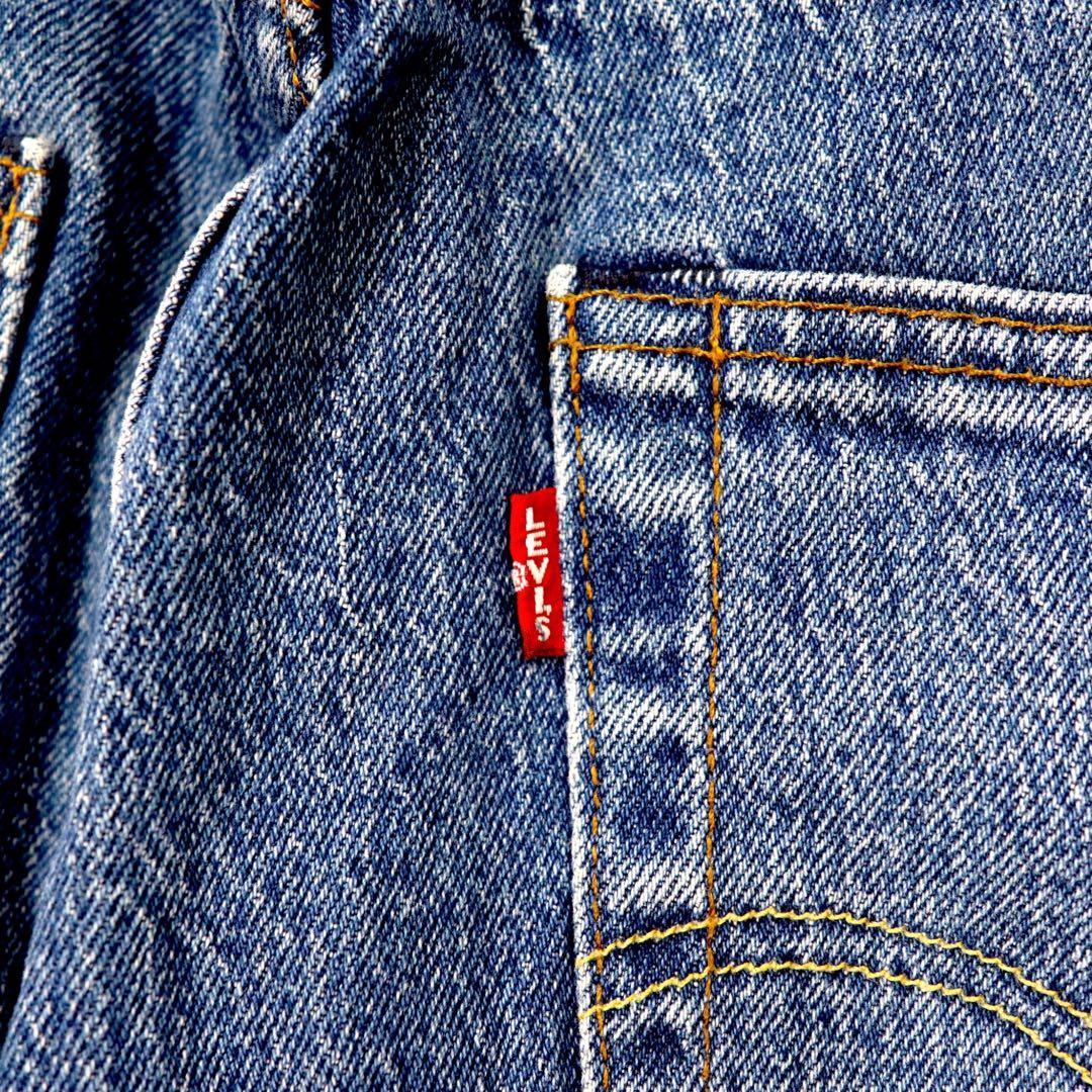 Levi's 501(R) '93 Jeans Regular Straight BASIL FLAT 28 170/72A Blu Elasticizzato Big E 79830-0009
