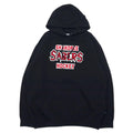 pennant プルオーバーパーカー XL ブラック コットン パキ綿 SHAKOPEE SABERS HOCKEY ビッグサイズ