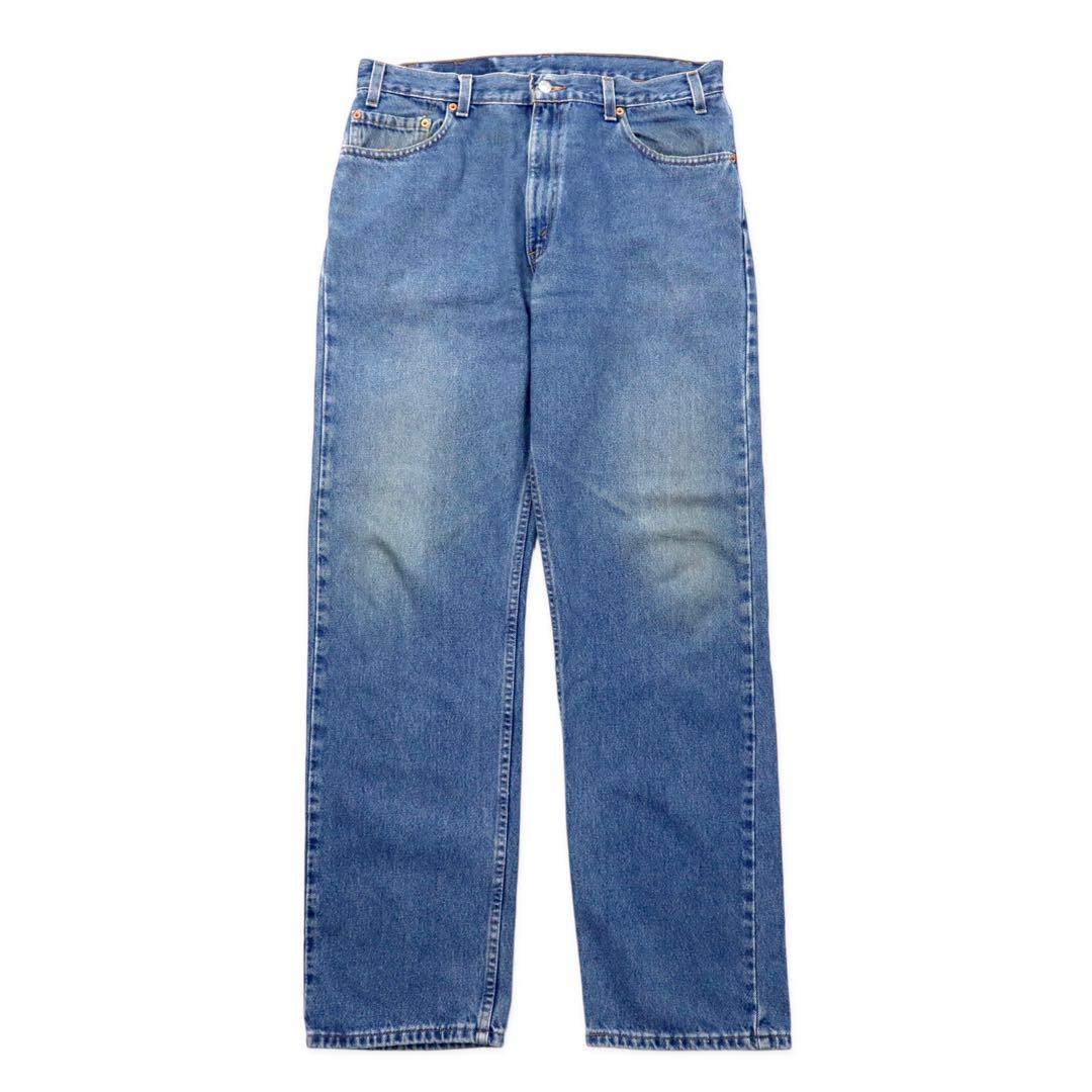 Levi's 505 Made in USA anni '90 jeans 36 blu 505-4891 REGULAR FIT STRAIGHT FIT