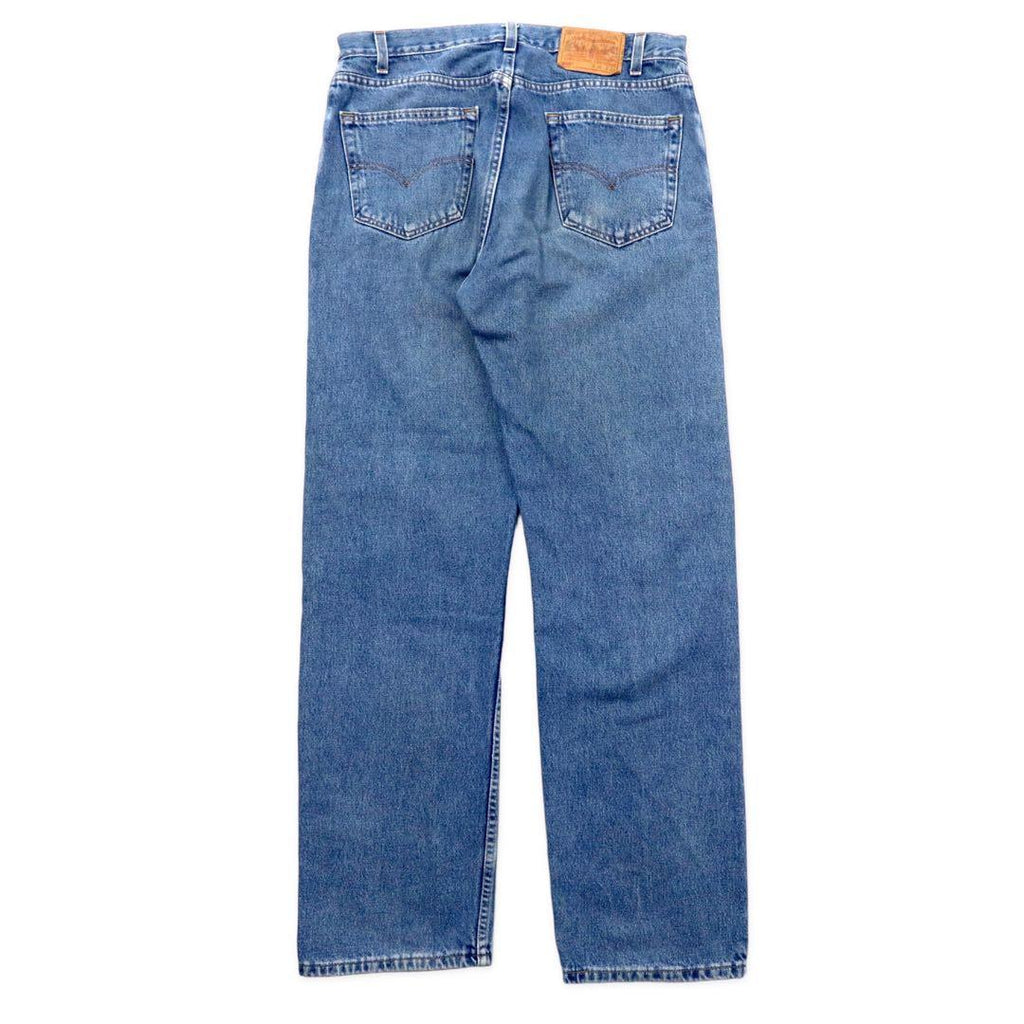Levi's 505 Made in USA anni '90 jeans 36 blu 505-4891 REGULAR FIT STRAIGHT FIT