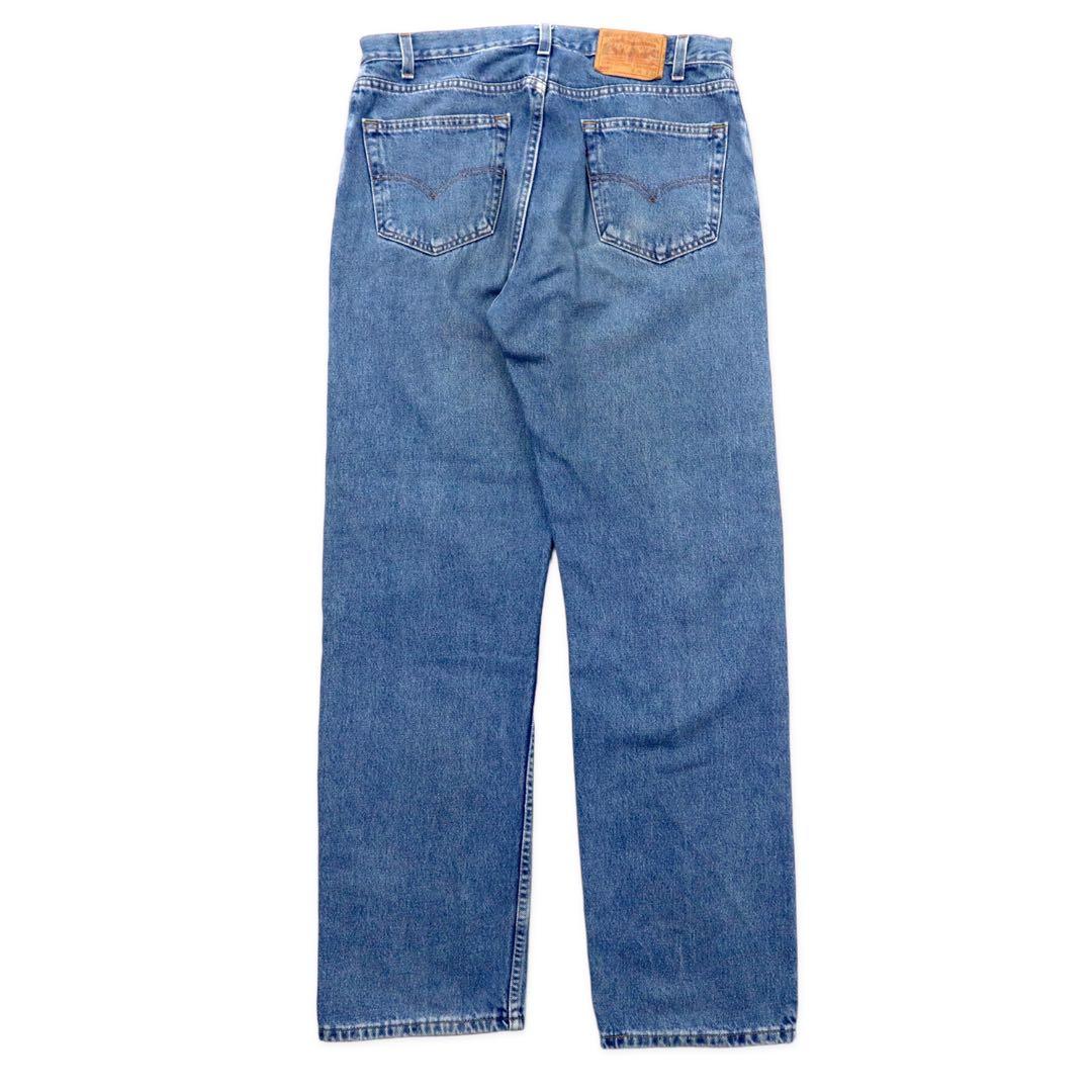 Levi's 505 Made in USA anni '90 jeans 36 blu 505-4891 REGULAR FIT STRAIGHT FIT