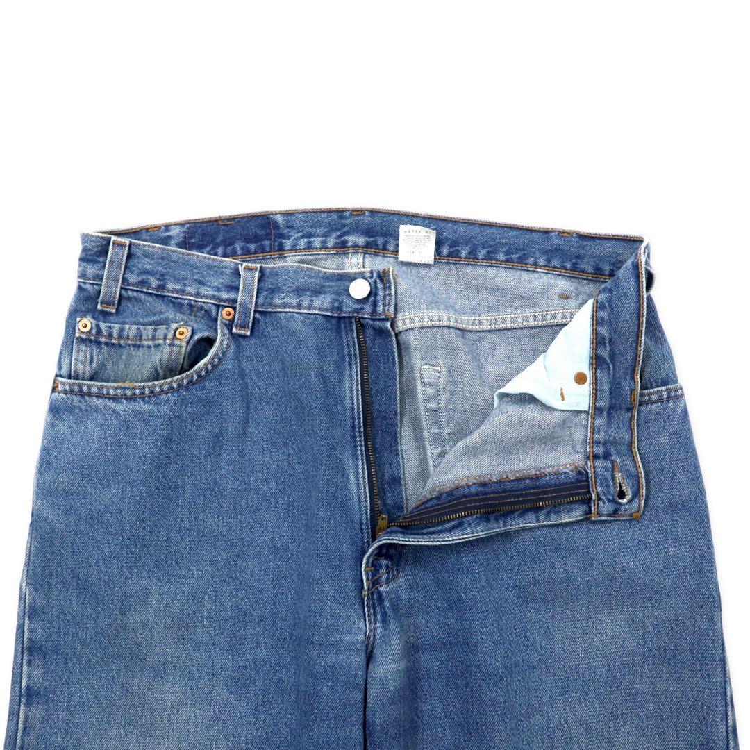 Levi's 505 Made in USA anni '90 jeans 36 blu 505-4891 REGULAR FIT STRAIGHT FIT