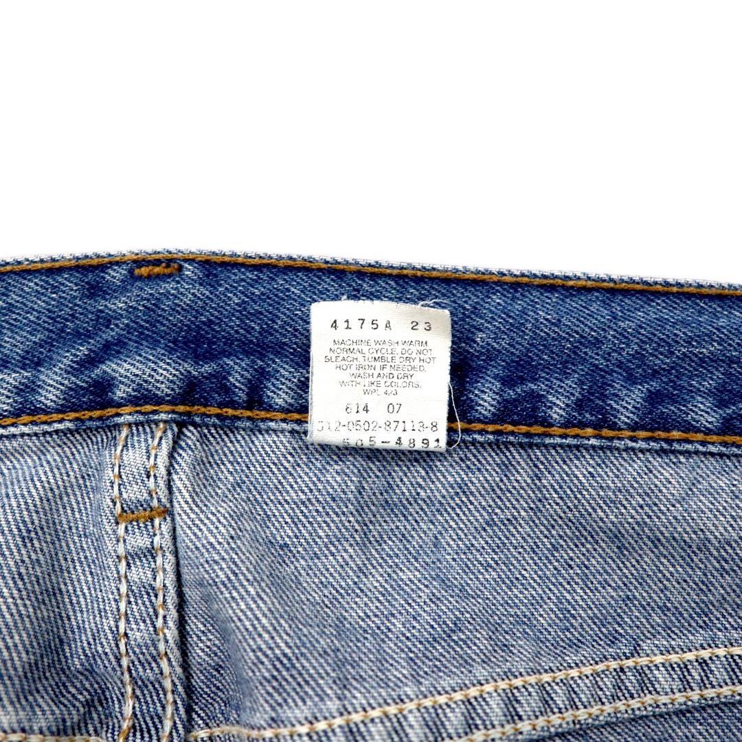 Levi's 505 Made in USA anni '90 jeans 36 blu 505-4891 REGULAR FIT STRAIGHT FIT