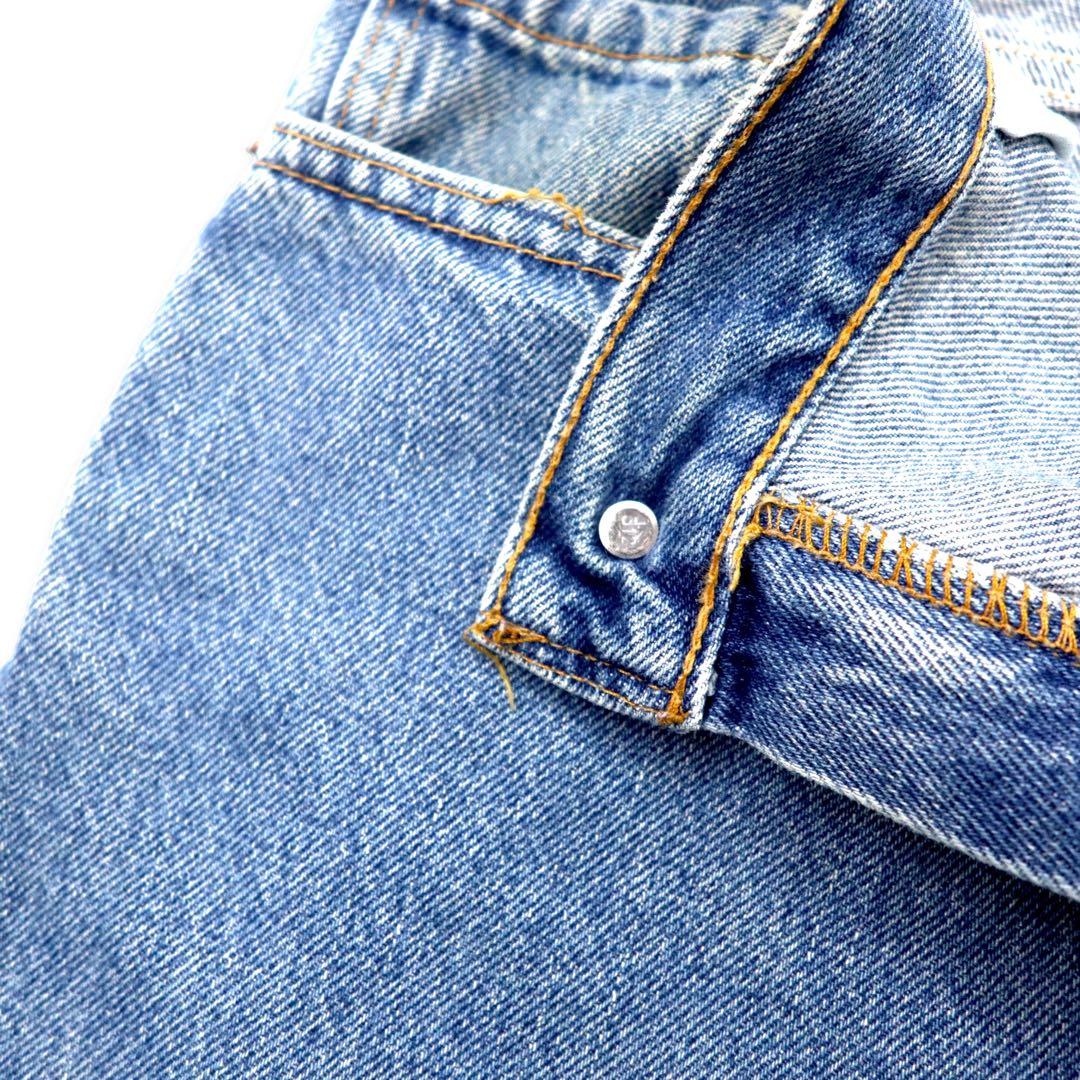 Levi's 505 Made in USA anni '90 jeans 36 blu 505-4891 REGULAR FIT STRAIGHT FIT
