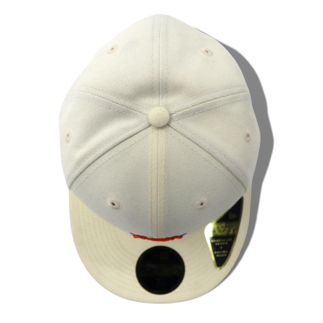 KITH × NEW ERA Cappellino da baseball 59,6 cm Bianco Poliestere NBA The New York Knicks 59Fifty Low Profile Fitted Hat Mai usato