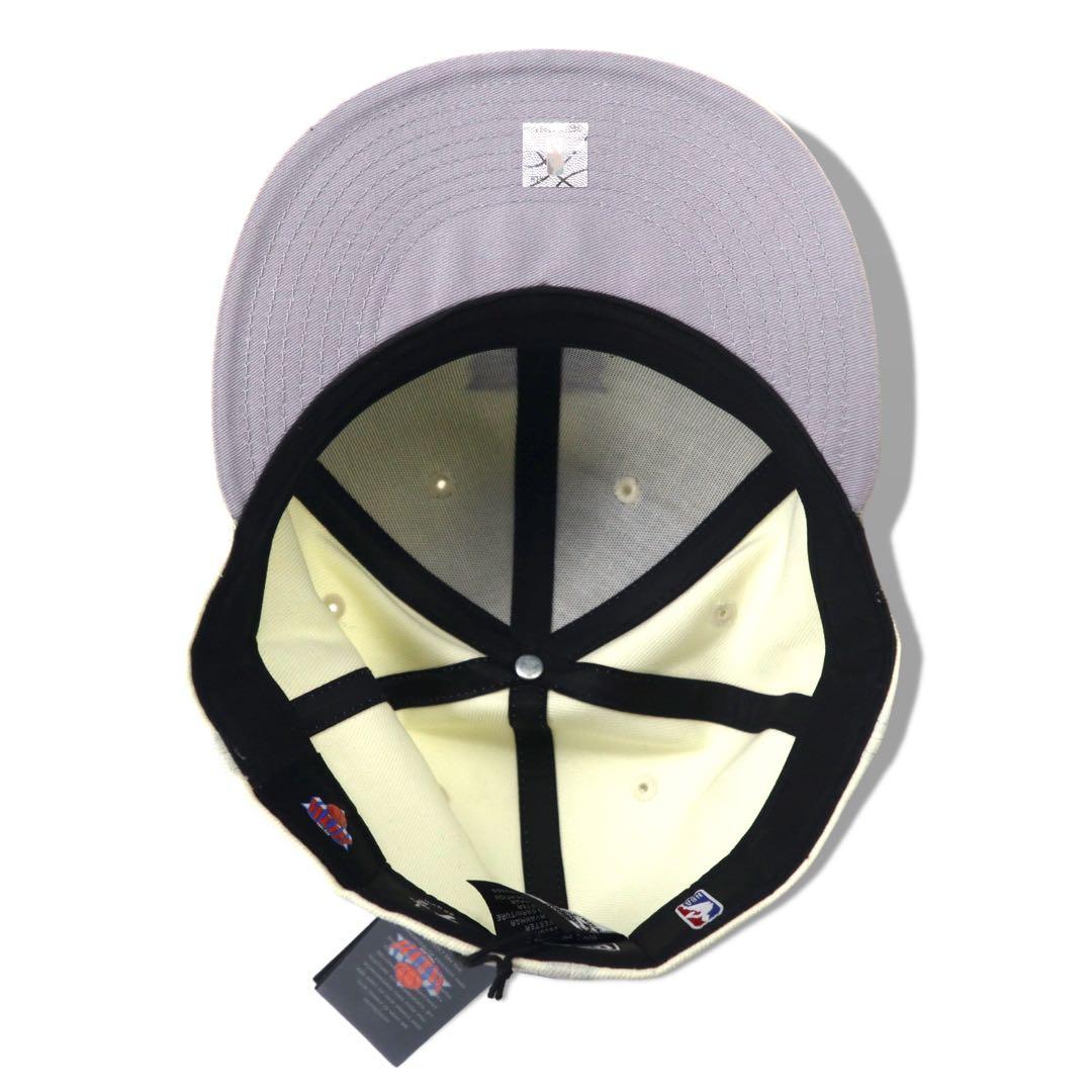 KITH × NEW ERA Cappellino da baseball 59,6 cm Bianco Poliestere NBA The New York Knicks 59Fifty Low Profile Fitted Hat Mai usato