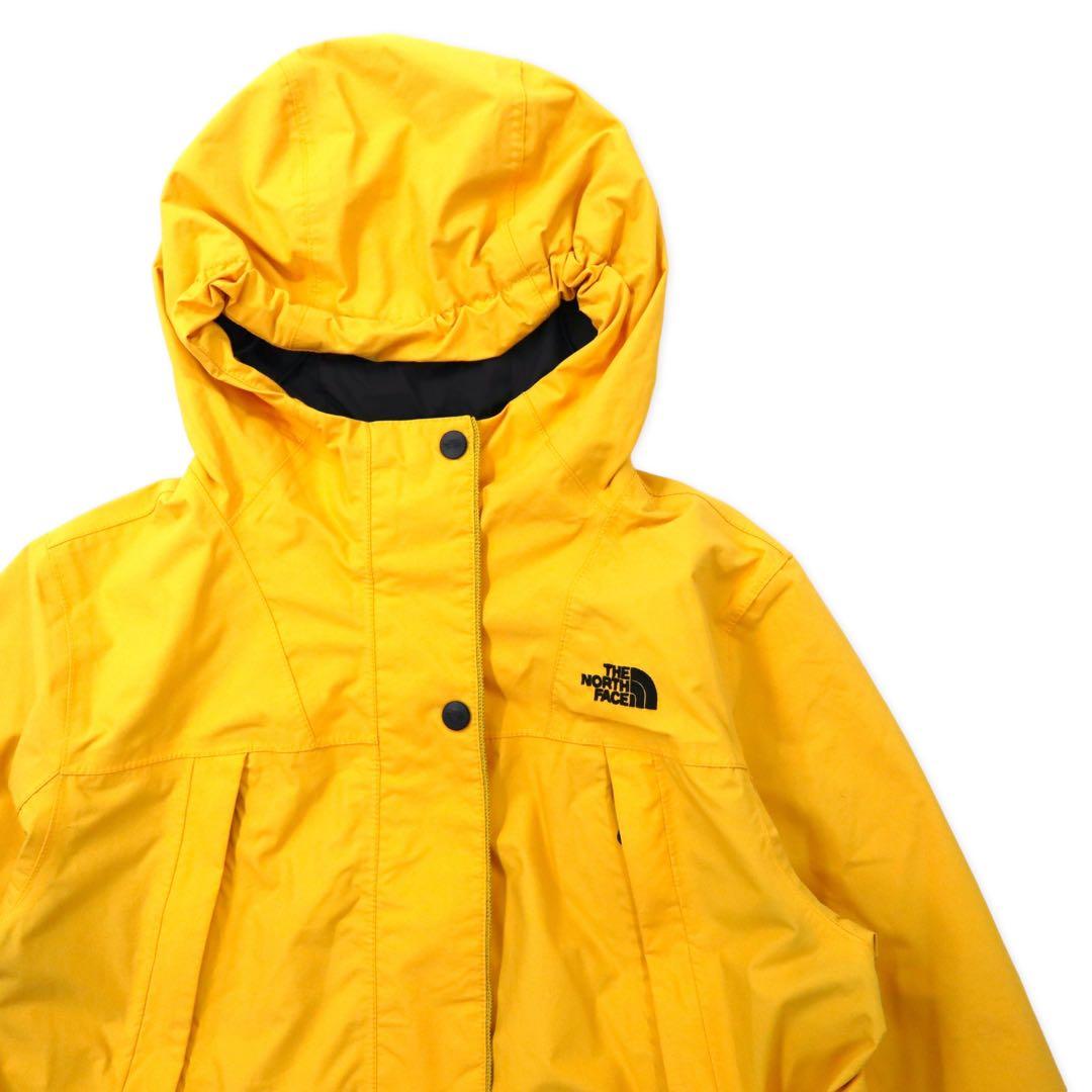 THE NORTH FACE Giacca a vento Mountain Parka taglia M, giallo, nylon, DRYVENT, impermeabile, doppia zip