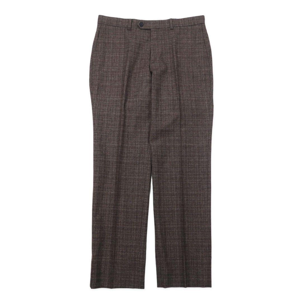 Aquascutum Completo 2 bottoni 94AB4 Marrone a quadri Lana Prodotto in Giappone