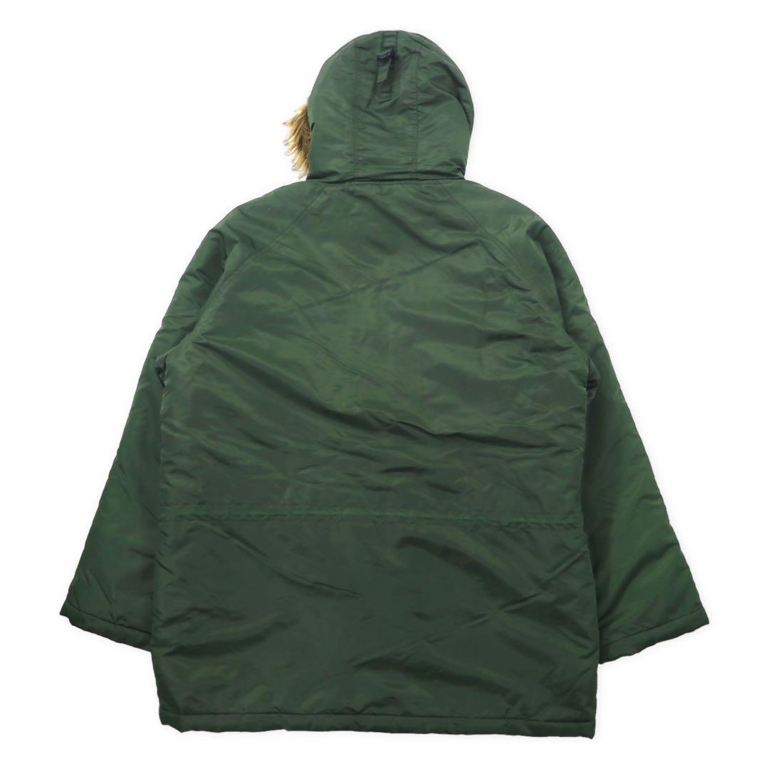 N-3B Military Flight Jacket フライトジャケット XL カーキ ナイロン 中綿 ファー