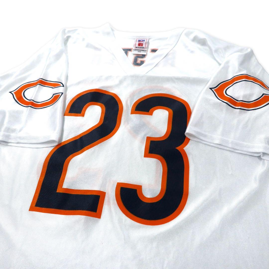 NFL Maglia da gioco taglia grande M Bianca Chicago Bears Poliestere Rete Numeri HESTER