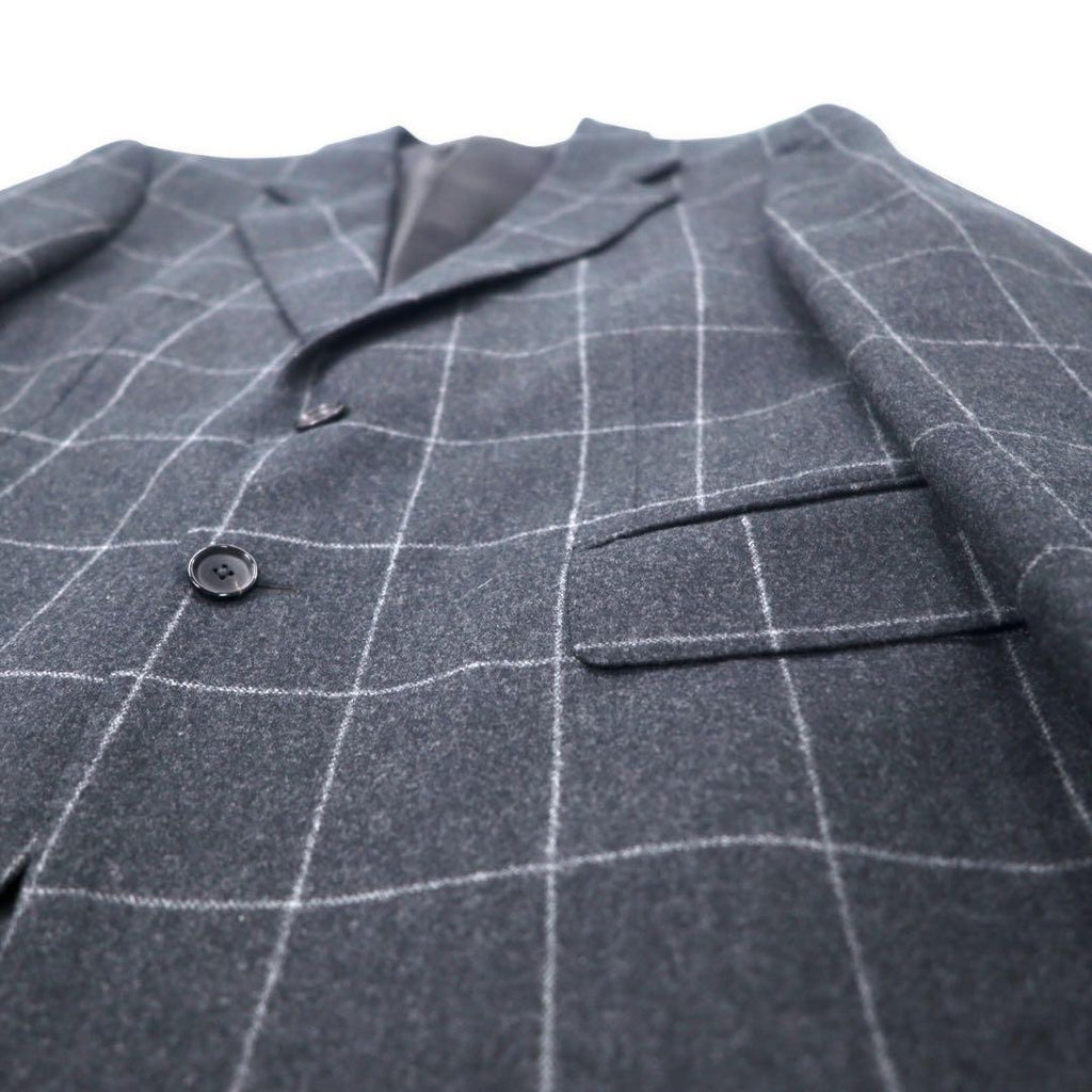 MACKINTOSH 2B スーツ セットアップ 94-84-165 AB4 グレー チェック ウール 日本製