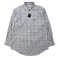 Burberrys camicia button-down Nova Check LA bianca in cotone con logo ricamato, Made in Japan, nuovo senza etichette