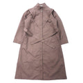 Misty Harbor USA, anni '90, cappotto a strati, taglia 10, beige, poliestere, abbottonatura nascosta