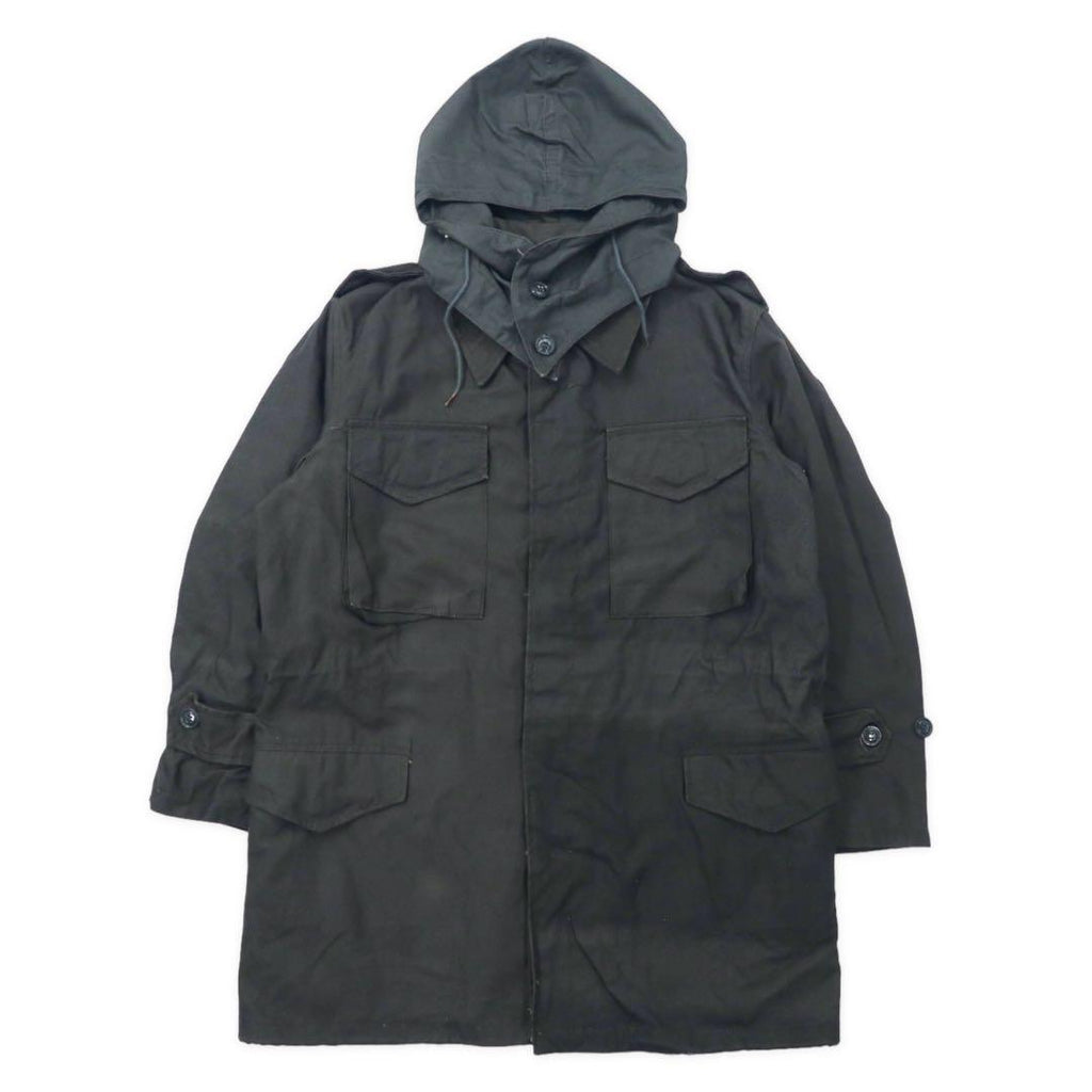 Giacca da campo M-43 esercito greco, taglia L, colore kaki, in cotone, militare, cappuccio staccabile