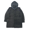 Giacca da campo M-43 esercito greco, taglia L, colore kaki, in cotone, militare, cappuccio staccabile
