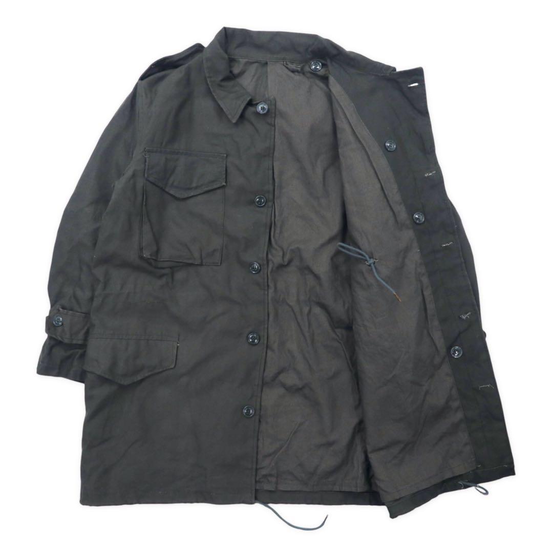 Giacca da campo M-43 esercito greco, taglia L, colore kaki, in cotone, militare, cappuccio staccabile