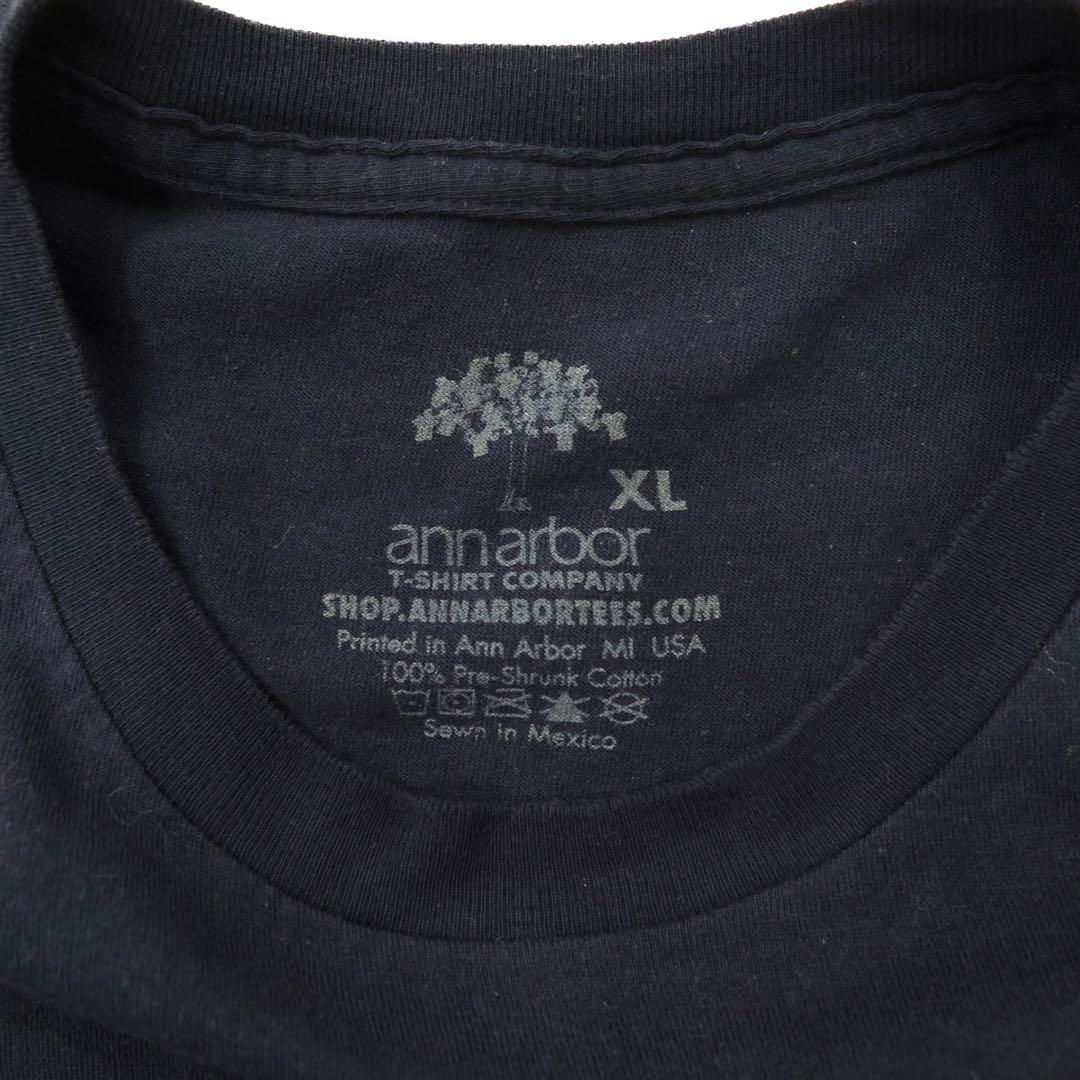 Maglietta stampata "ann aranr" XL Blu Navy Cotone Bandiera Americana Croce di Malta Pompieri Fire & Rescue Coraggio Onore Made in Messico