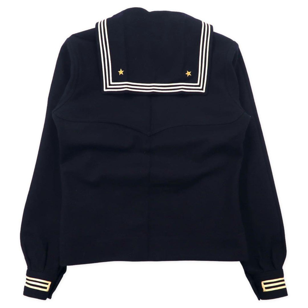 US NAVY 40年代 NAVAL CLOTHING DEPOT セーラーシャツ 88 ネイビー ウール ミリタリー MAN'S BLUE UNDRESS