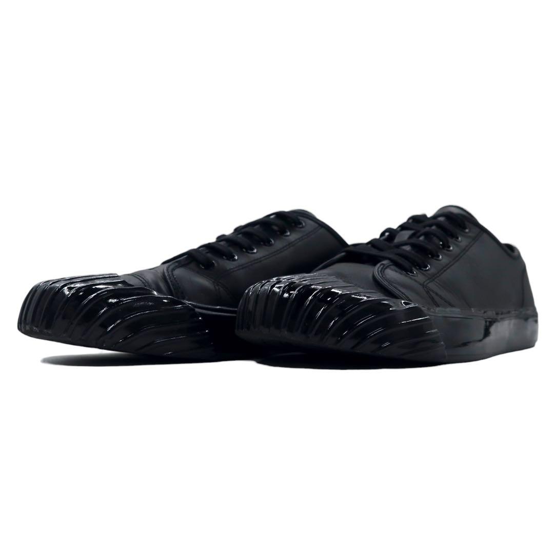 KENZO Sneakers in pelle Shell-toe 27cm Nere Pelle di vitello
