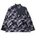 Giacca in pile con mezza cerniera STARTER 3XL grigio nero mimetico poliestere taglia grande