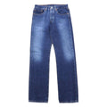Levi's anni '90 501 jeans regular dritti taglia L blu, con numero 647 sul retro del bottone, small "e", etichetta di carta, orlo con cucitura singola, made in Messico.