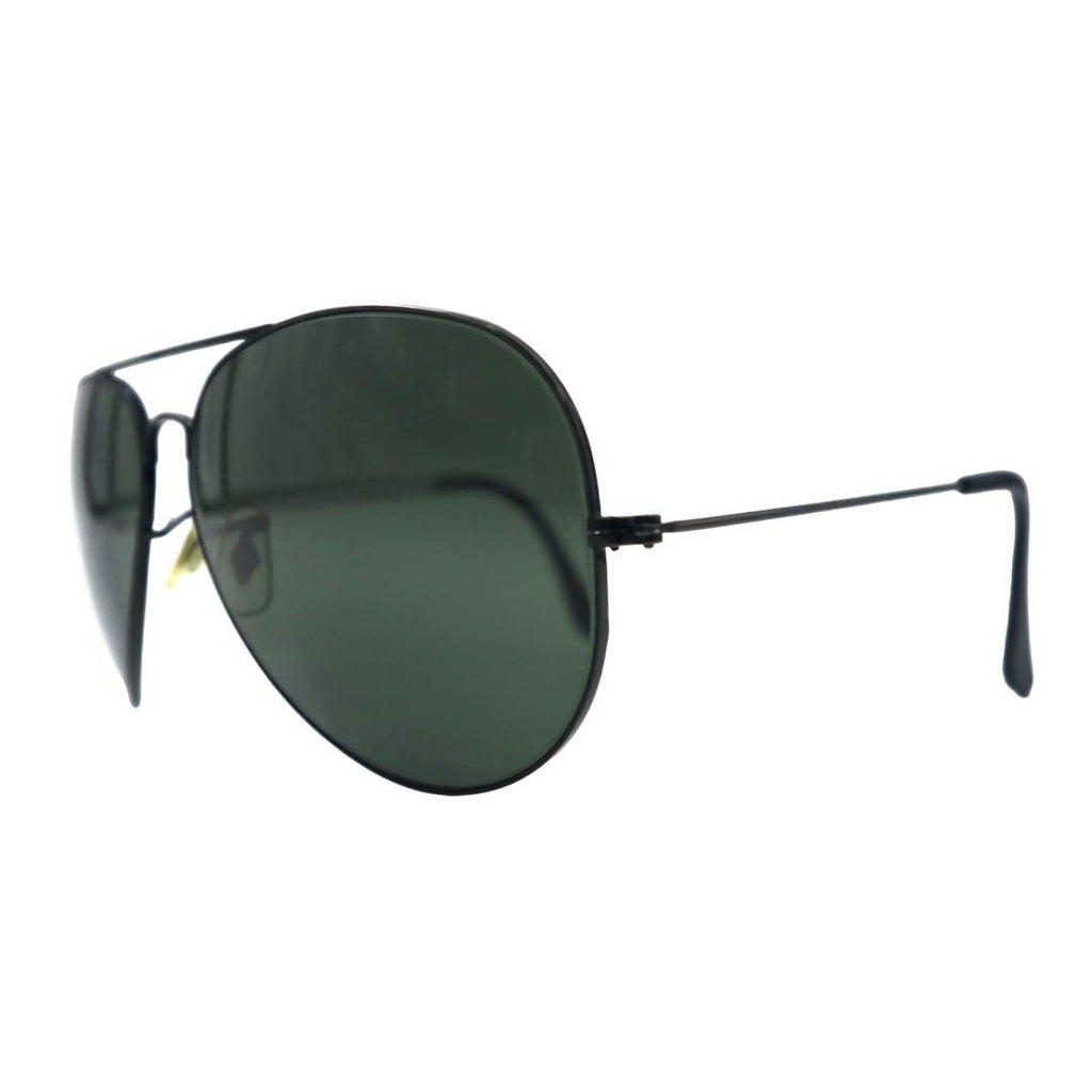 Ray-Ban USA 80年代 ボシュロム社製 クラシックメタル サングラス ティアドロップ ブラック ダブルブリッジ B&L ヴィンテージ